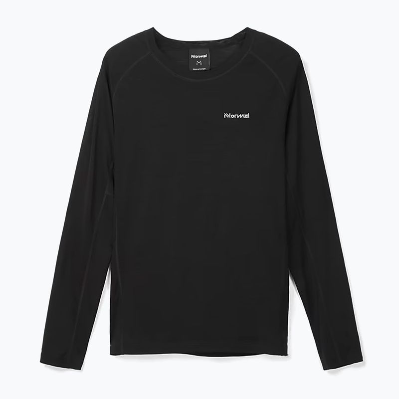 Дамски анцуг с дълъг ръкав NNormal Merino black 4