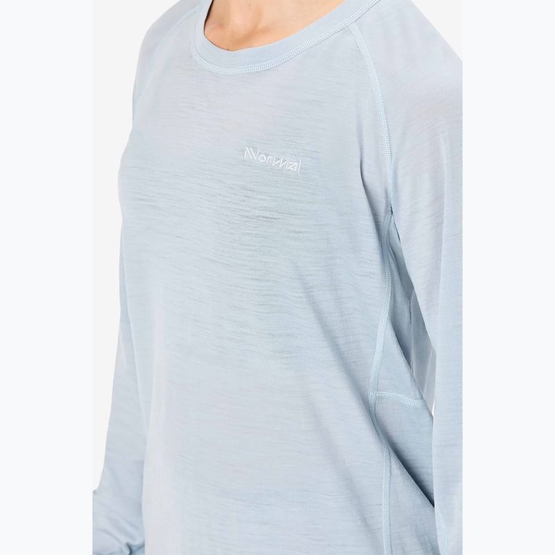 Дамски анцуг с дълъг ръкав NNormal Merino blue 4