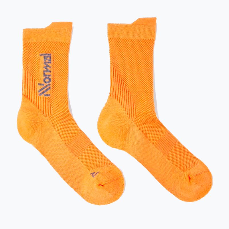 Чорапи за бягане NNormal Merino orange