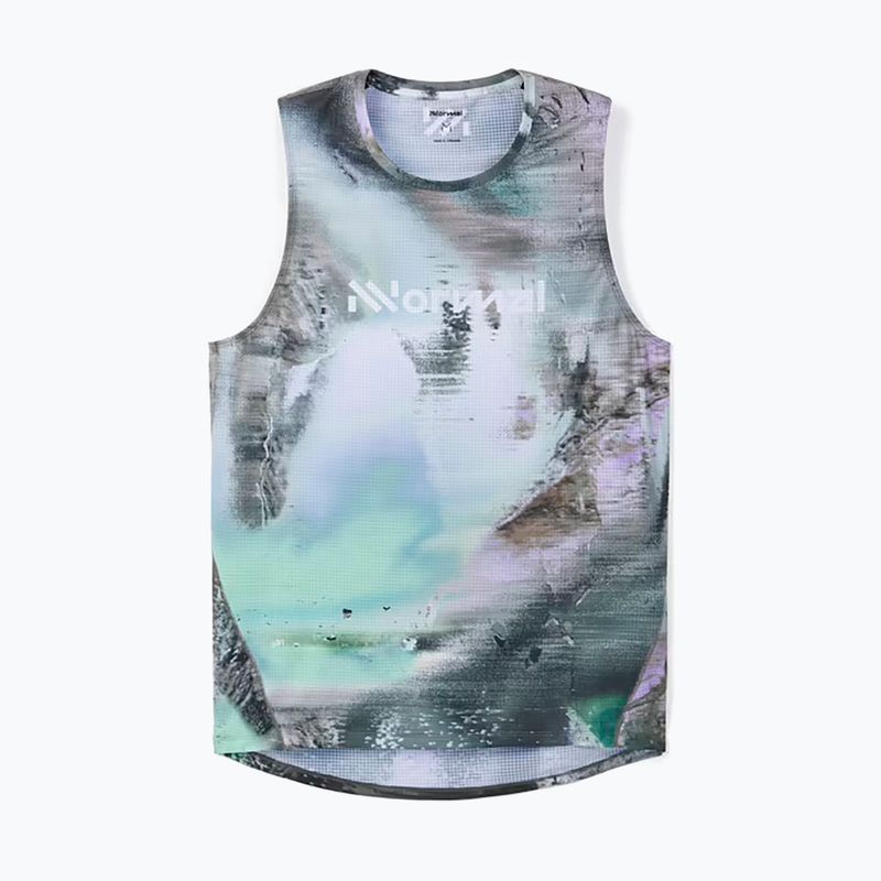 Мъжки NNormal Race Tank многоцветна тениска за бягане