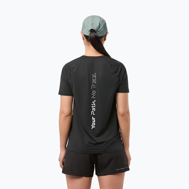 Дамска тениска за бягане NNormal Race black 3