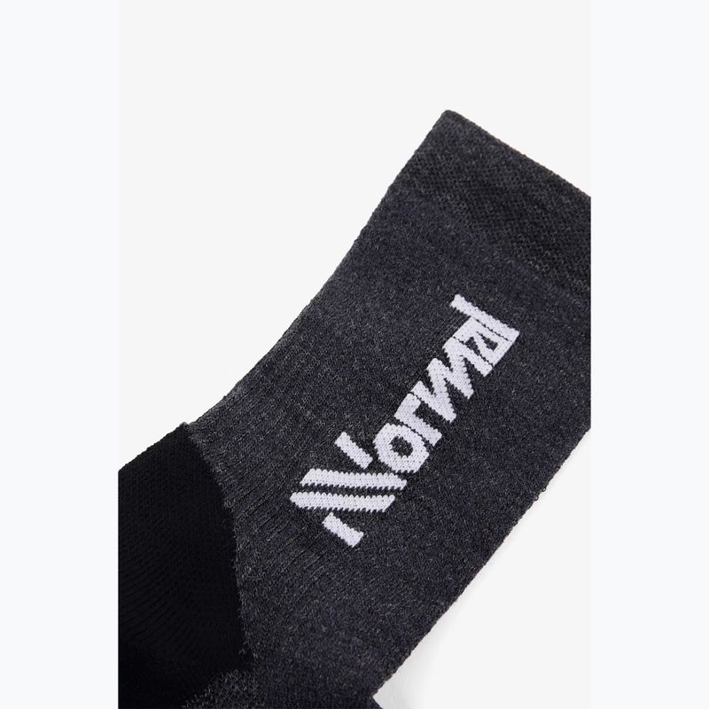 Чорапи за бягане NNormal Merino black 2