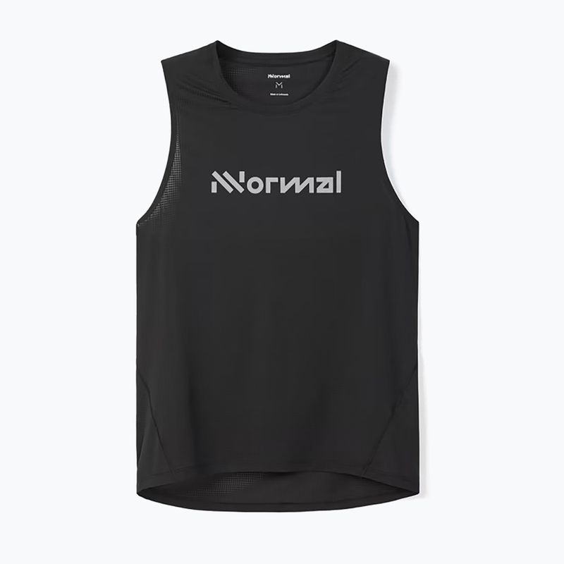 Мъжки потник за бягане NNormal Race Tank black 4