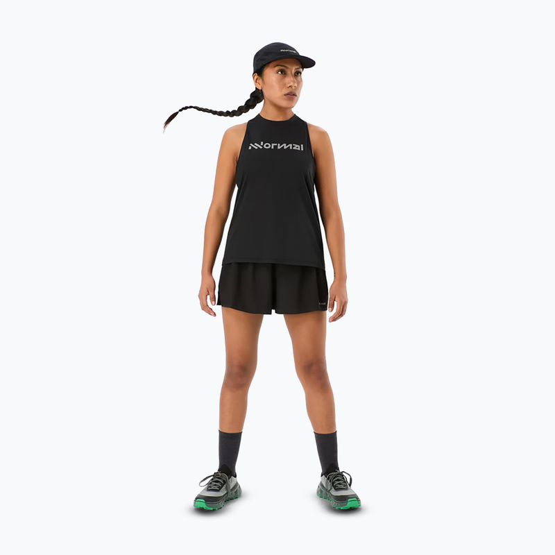 Дамска тениска за бягане NNormal Race Tank black 2