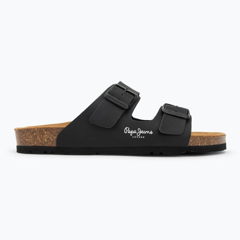Pepe Jeans Oban Classic 1 black дамски джапанки 2