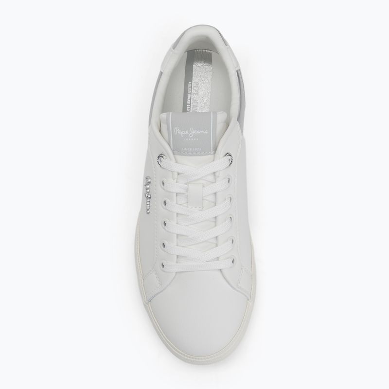 Pepe Jeans Kenton Court дамски обувки silver 5
