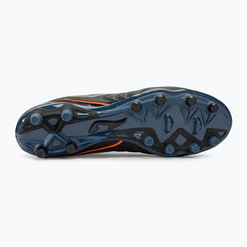 Joma Aguila FG мъжки футболни обувки черно/синьо 4