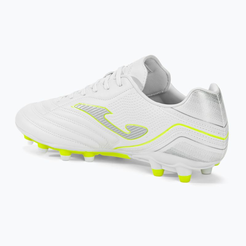 Joma Aguila FG мъжки футболни обувки бели 3