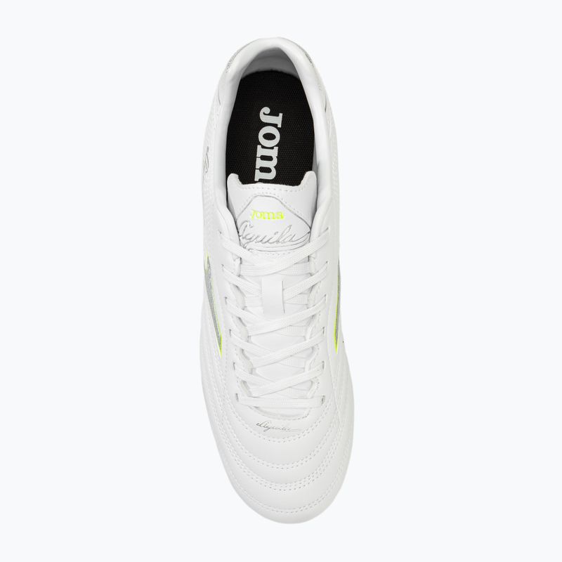 Joma Aguila FG мъжки футболни обувки бели 5