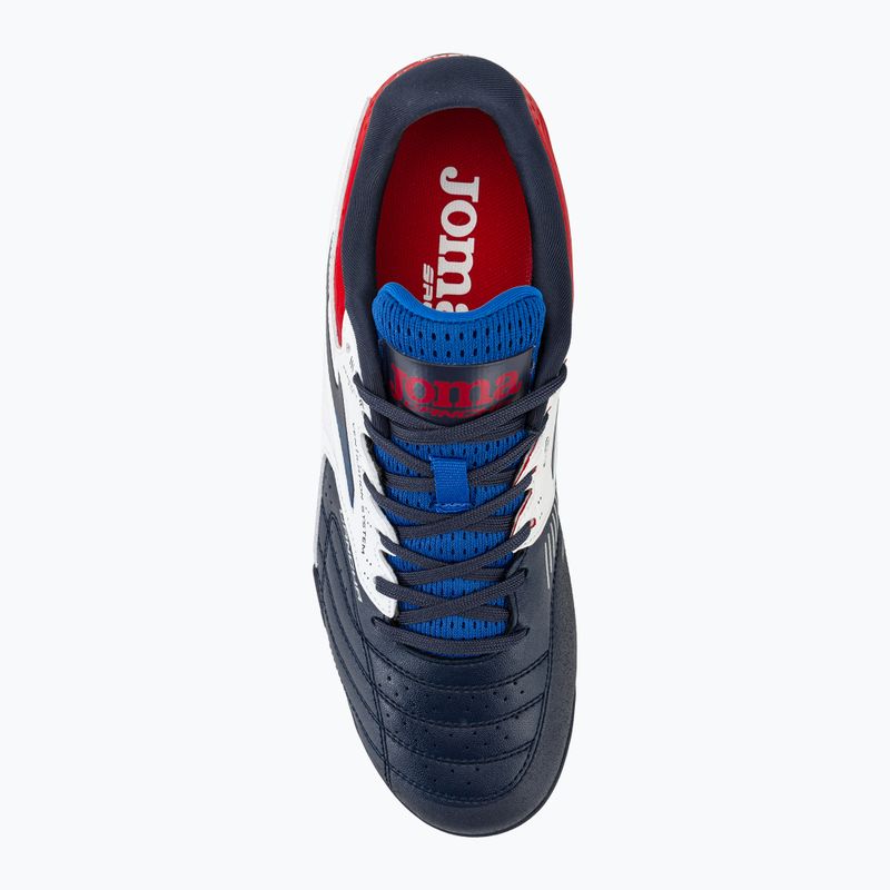 Joma Cancha TF мъжки футболни обувки морско/бяло 5