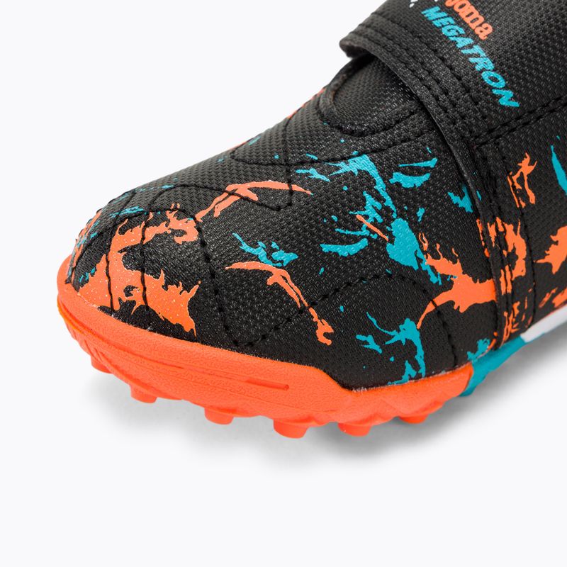 Детски футболни обувки Joma Megatron Jr TF черни 7