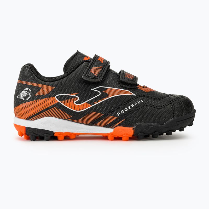 Детски футболни обувки Joma Powerfull Jr TF черни 2