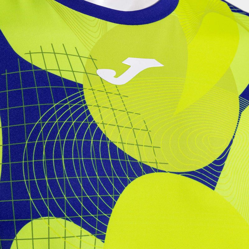 Мъжка тениска за тенис Joma Challenge blue 3