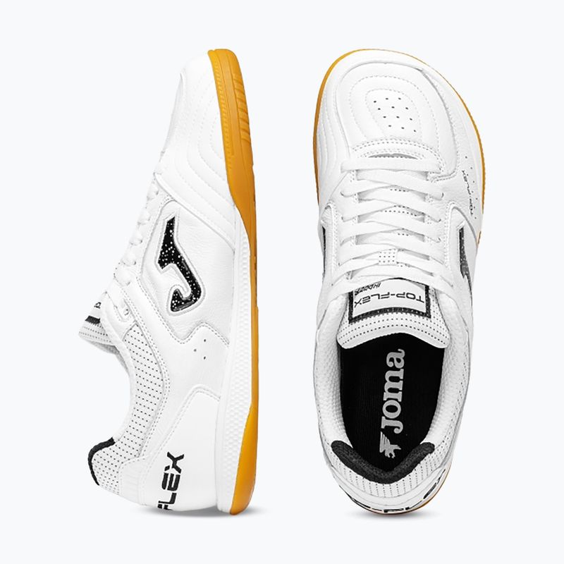 Мъжки футболни обувки Joma Top Flex Foot Shape Indoor white 5