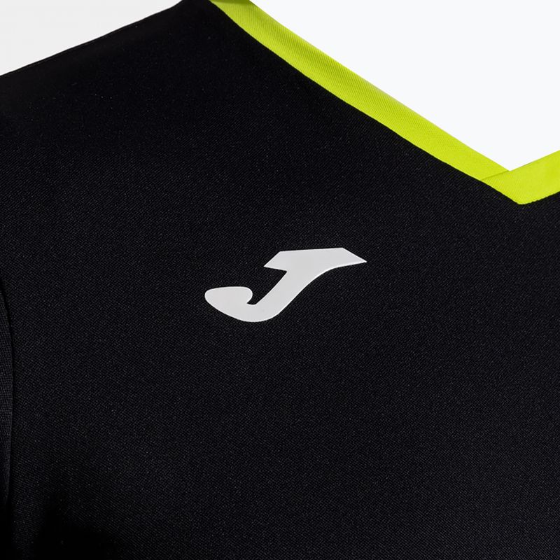 Мъжка тениска за тенис Joma Court black/green 4