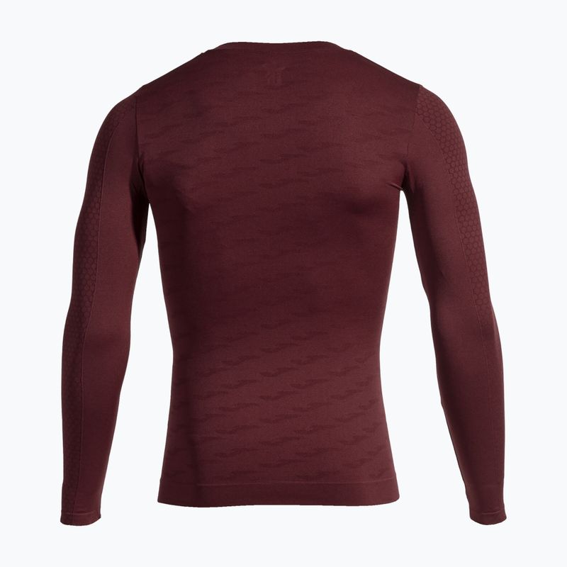 Мъжка термоактивна блуза Joma Classic burgundy 3