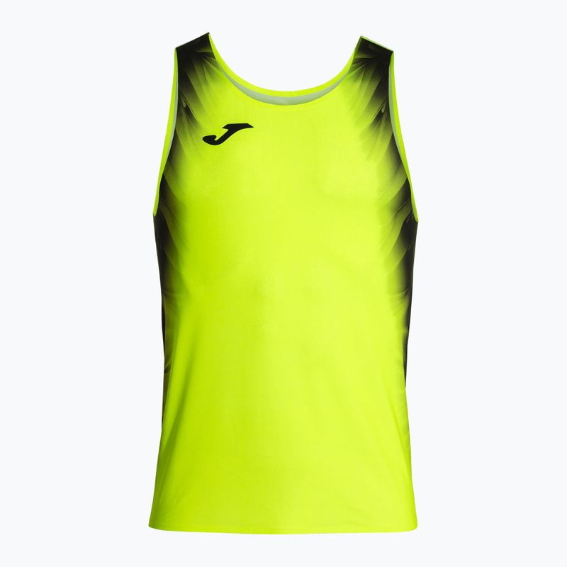 Мъжка тениска за бягане Joma Elite XI fluor жълто/черно