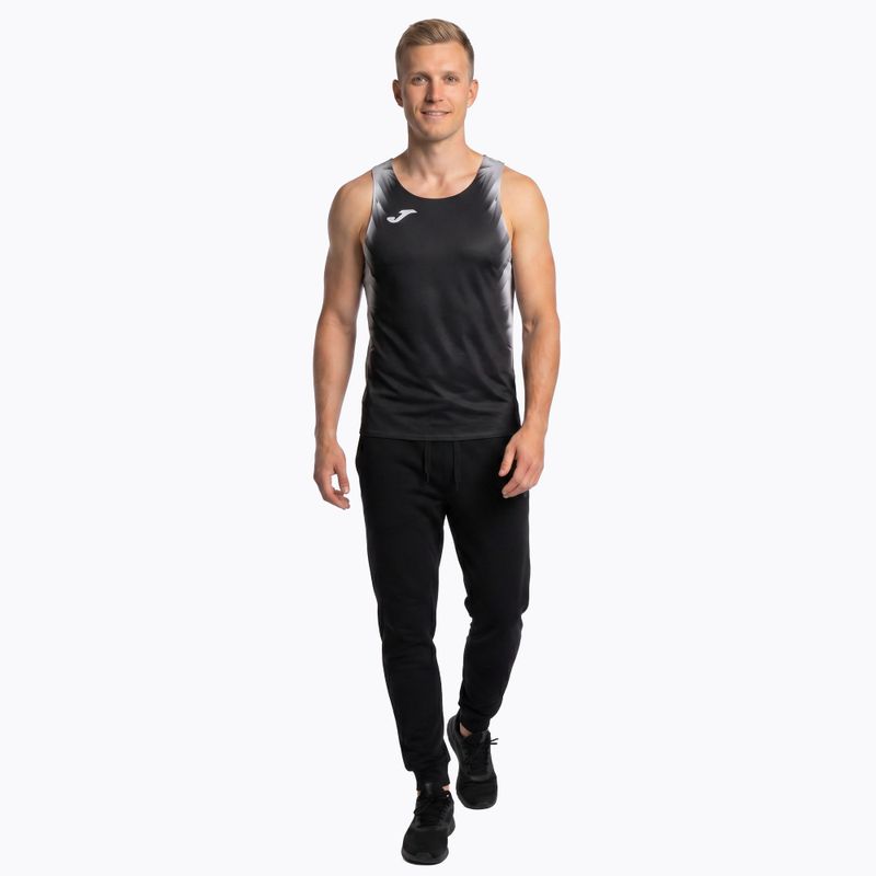 Мъжка тениска за бягане Joma Elite XI black/white 2