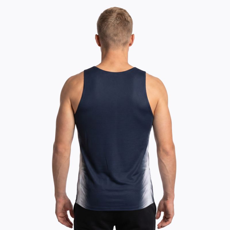 Мъжка тениска за бягане Joma Elite XI navy/white 2