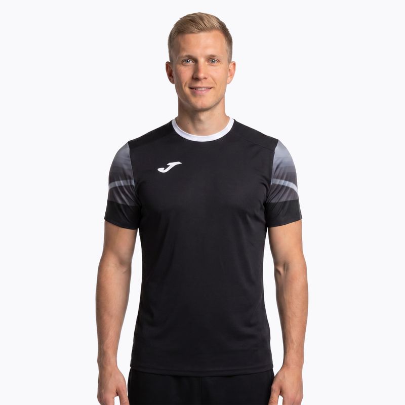 Мъжка тениска за бягане Joma Elite XI black/anthracite