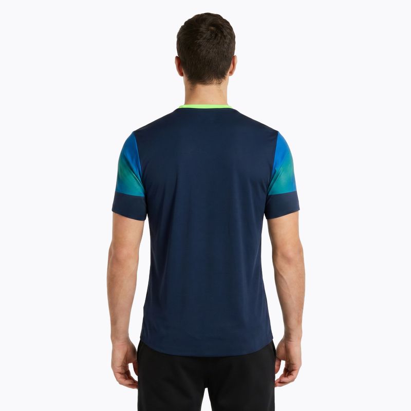Мъжка тениска за бягане Joma Elite XI navy/fluor green 2