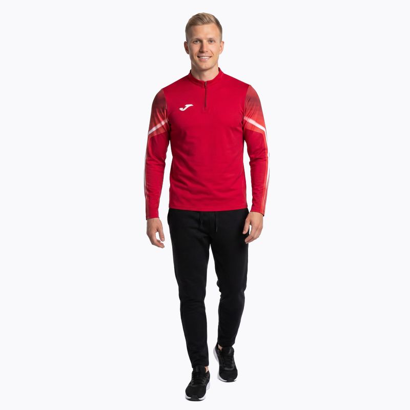 Мъжки суитшърт за бягане Joma Elite XI red/white 2