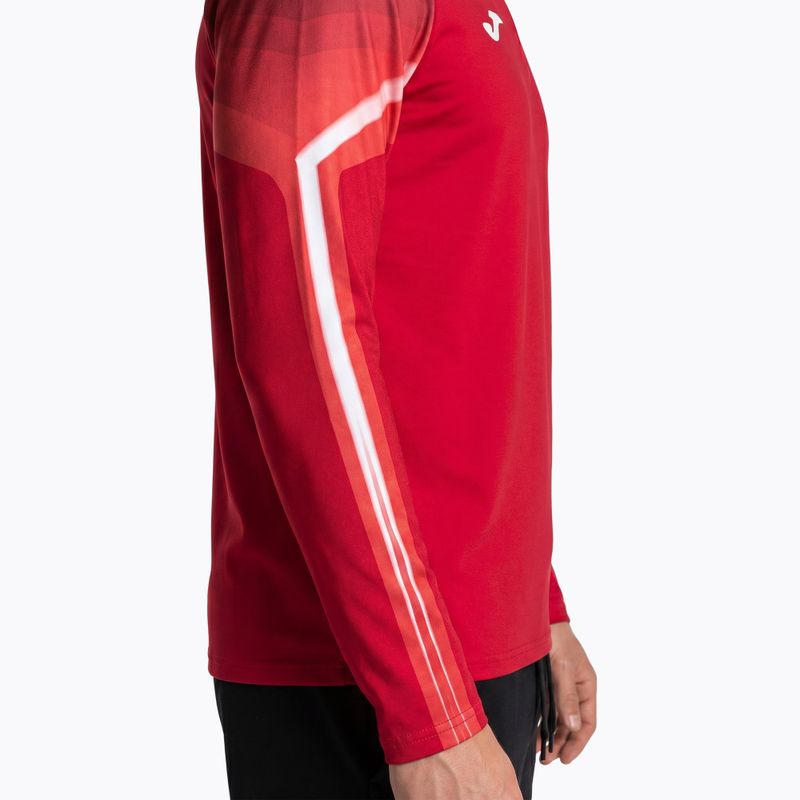 Мъжки суитшърт за бягане Joma Elite XI red/white 3