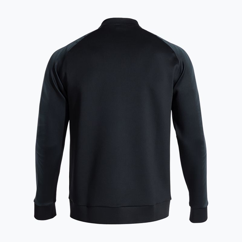 Мъжки суитшърт за бягане Joma Elite XI Full Zip black/anthracite 2