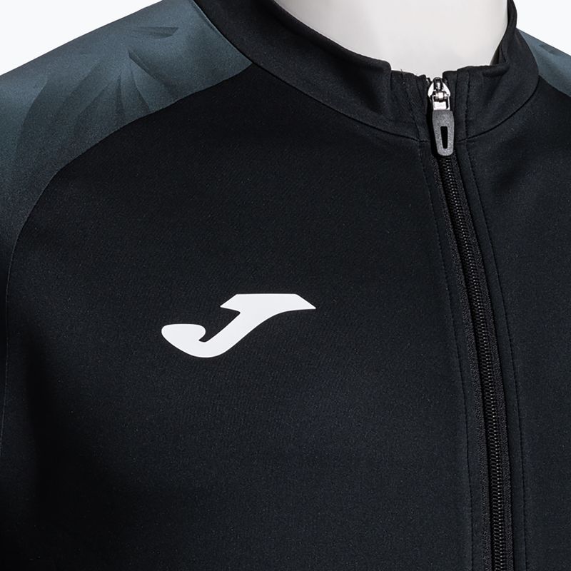 Мъжки суитшърт за бягане Joma Elite XI Full Zip black/anthracite 3