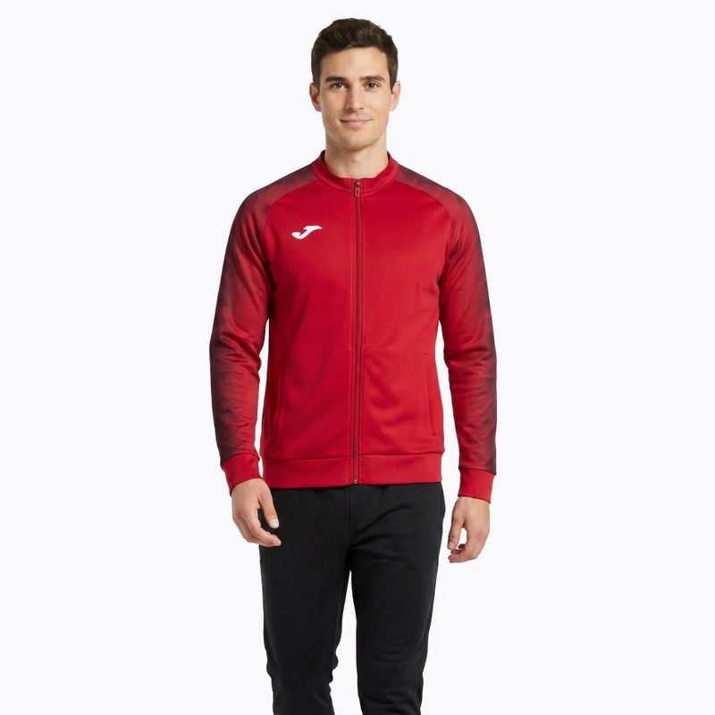 Мъжки суитшърт за бягане Joma Elite XI Full Zip red 2