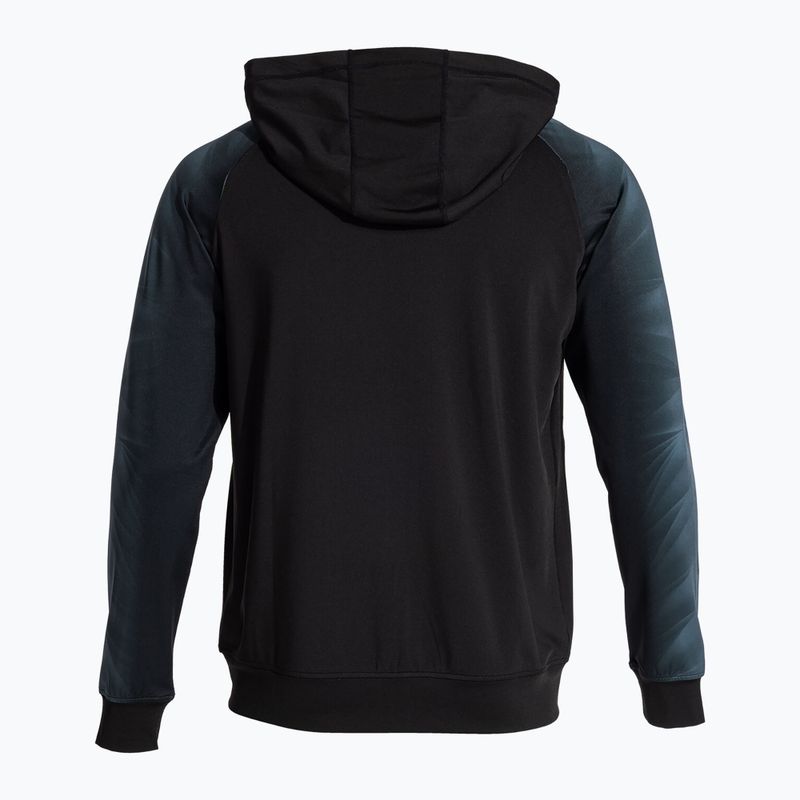 Мъжки суитшърт за бягане Joma Elite XI Hoodie black/anthracite 3
