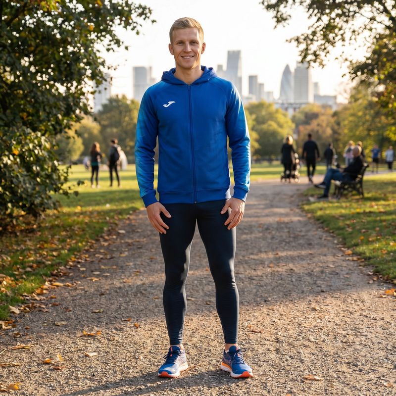 Мъжки суитшърт за бягане Joma Elite XI Hoodie royal 11