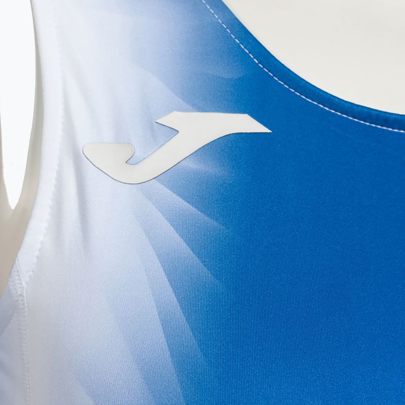 Дамска тениска за бягане Joma Elite XI royal/white 3