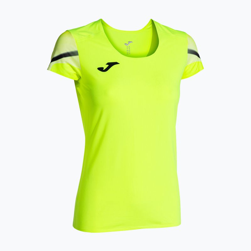 Дамска тениска за бягане Joma Elite XI fluor yellow/black 3