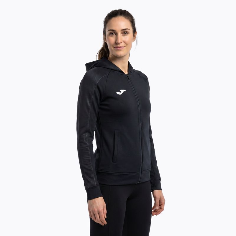 Дамски суитшърт за бягане Joma Elite XI Hoodie black/anthracite 4