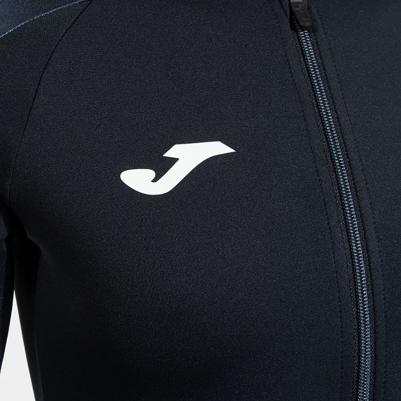 Дамски суитшърт за бягане Joma Elite XI Hoodie black/anthracite 4