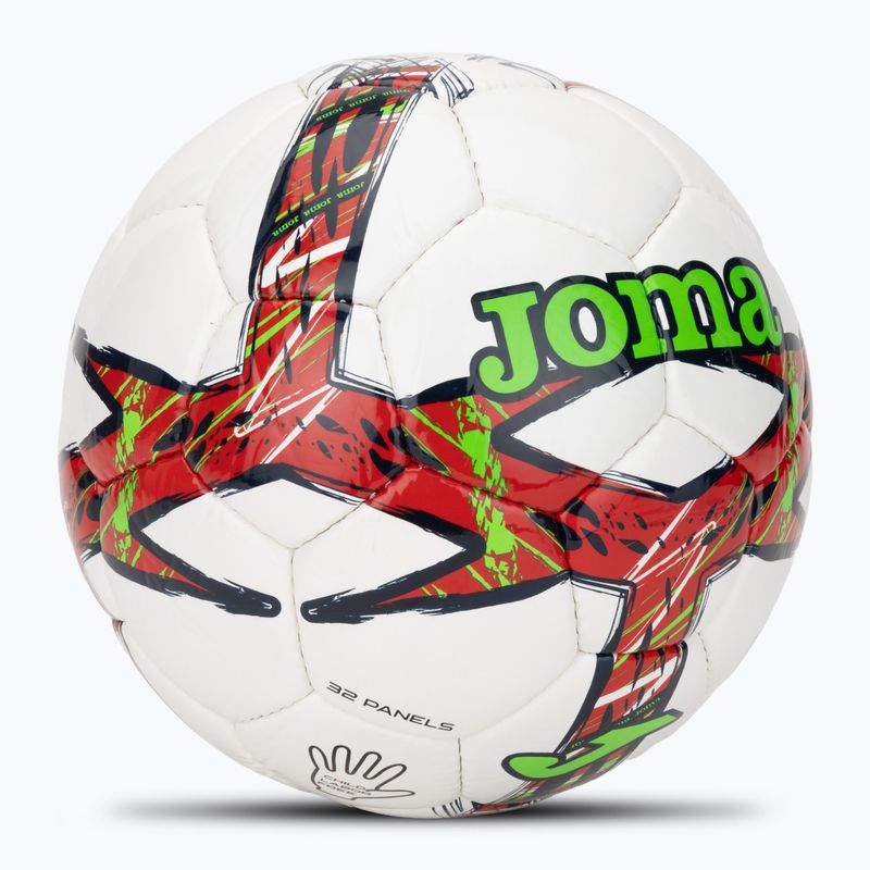 Футболна топка Joma Dali III red/fluor green размер 4 2