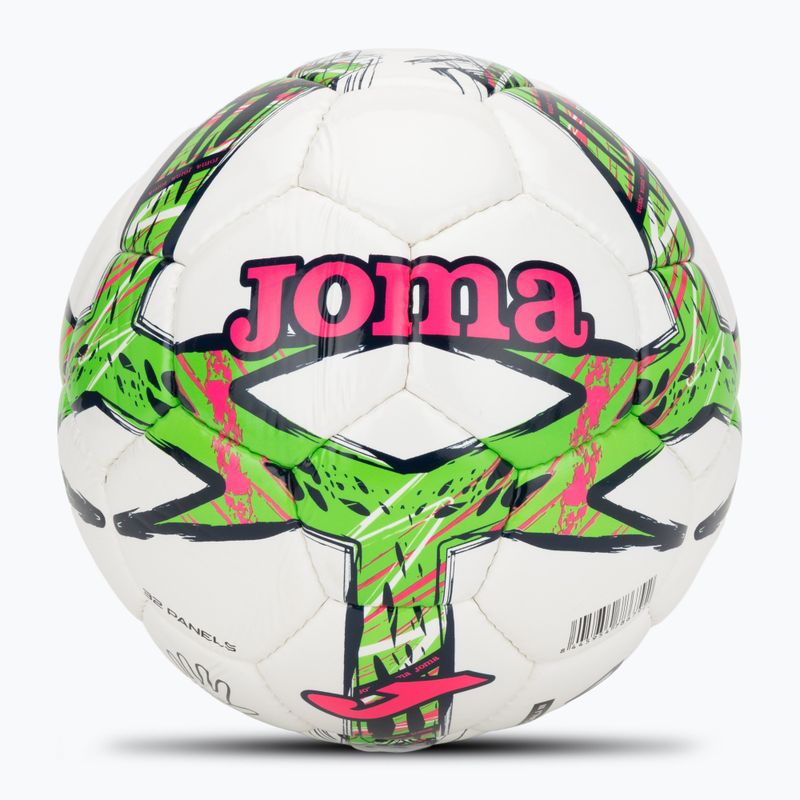 Футболна топка Joma Dali III green fluor/pink/navy размер 4