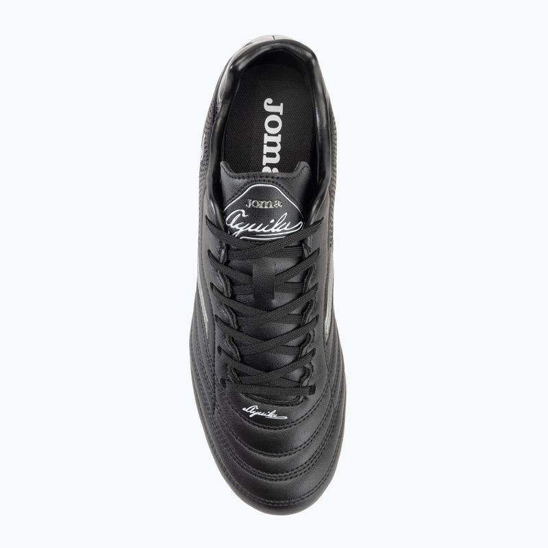 Мъжки футболни обувки Joma Aguila AG black/white 5