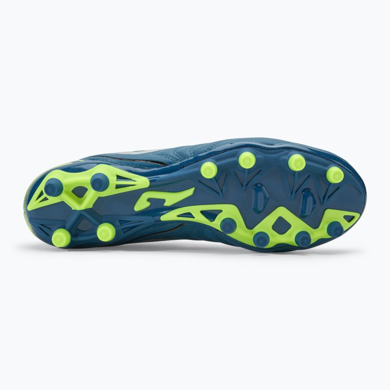 Joma Aguila FG мъжки футболни обувки petroleum/yellow 4