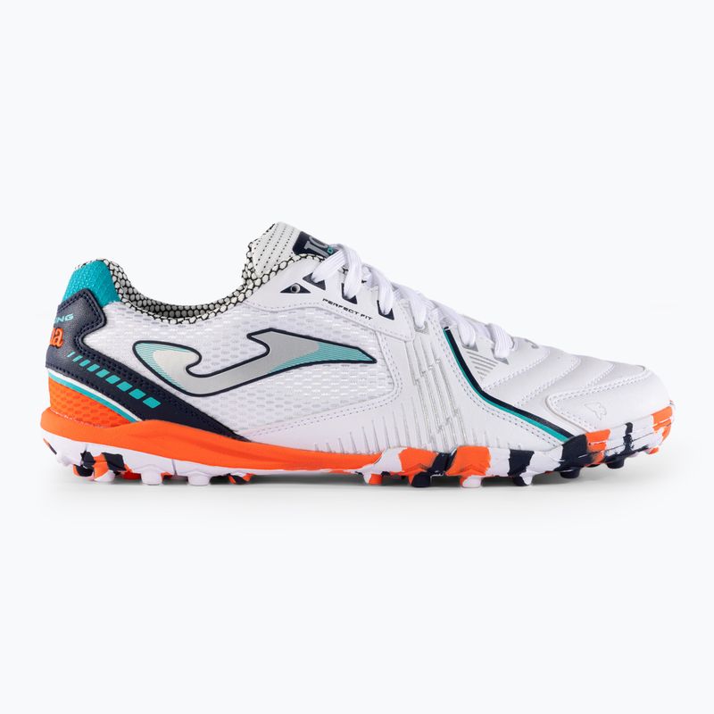 Buty do piłki nożnej męskie Joma Dribling TF white/orange