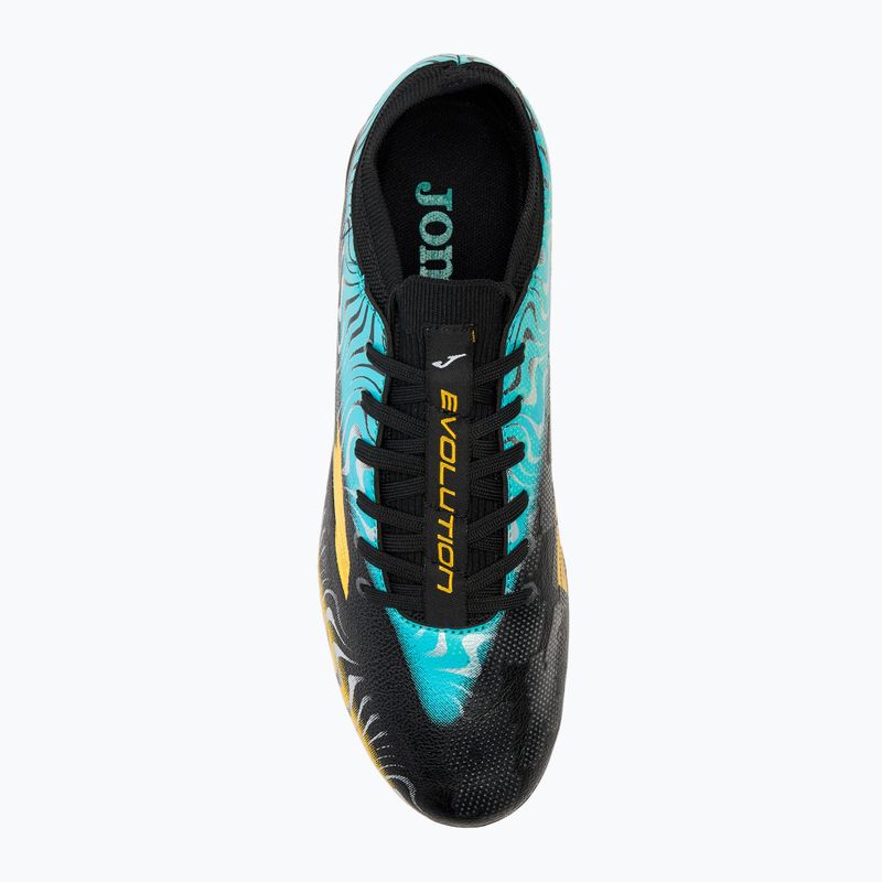 Мъжки футболни обувки Joma Evolution Cup FG black/gold 5