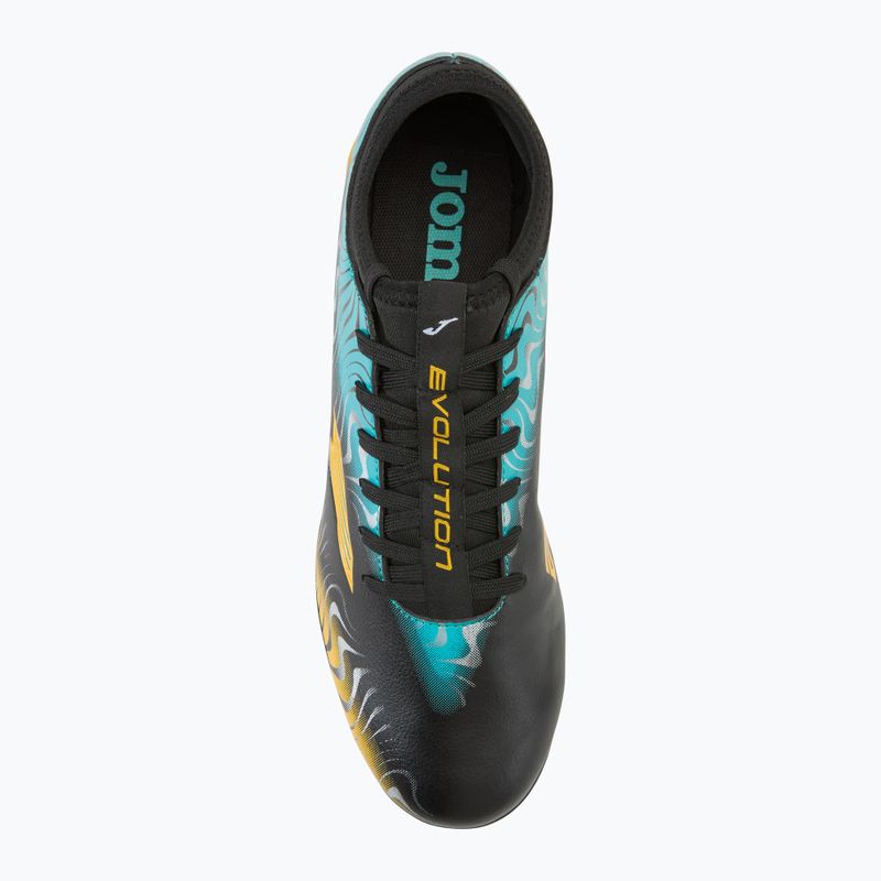 Мъжки футболни обувки Joma Evolution FG black/gold 5