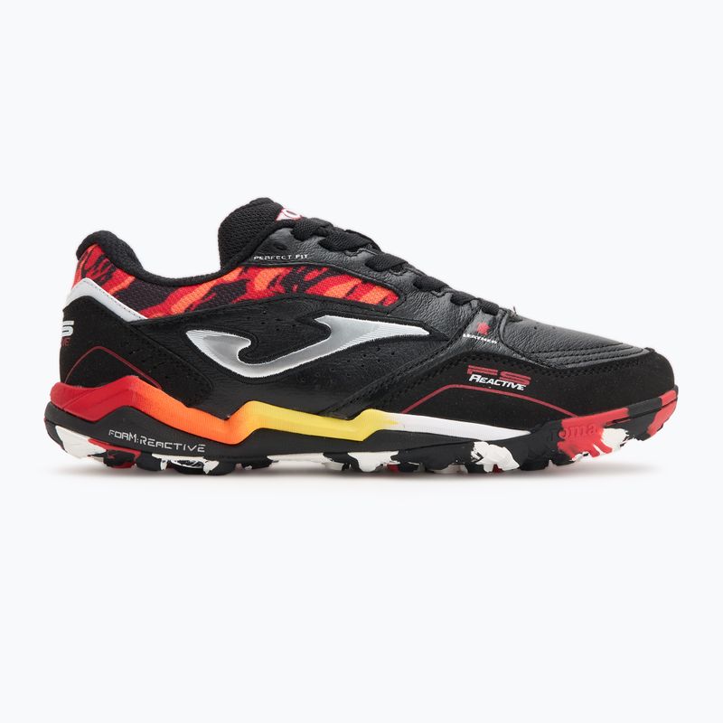 Мъжки футболни обувки Joma FS Reactive TF black/red 2