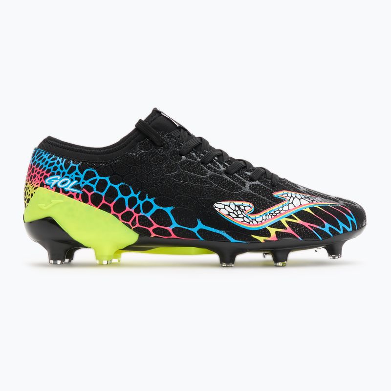 Мъжки футболни обувки Joma Gol FG black/lemon fluor 2
