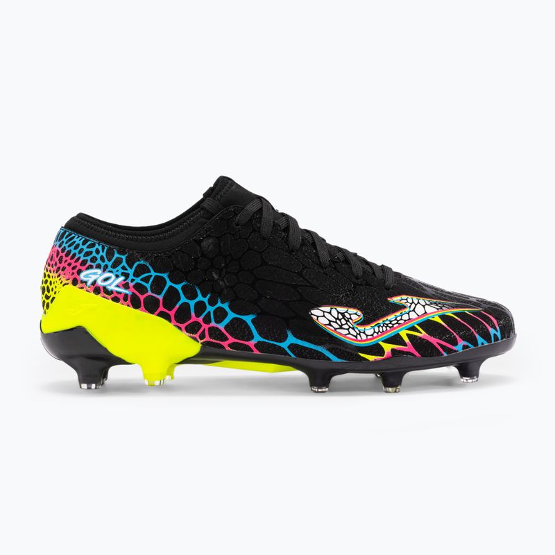 Мъжки футболни обувки Joma Gol FG black/lemon fluor 8