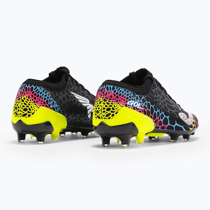 Мъжки футболни обувки Joma Gol FG black/lemon fluor 10