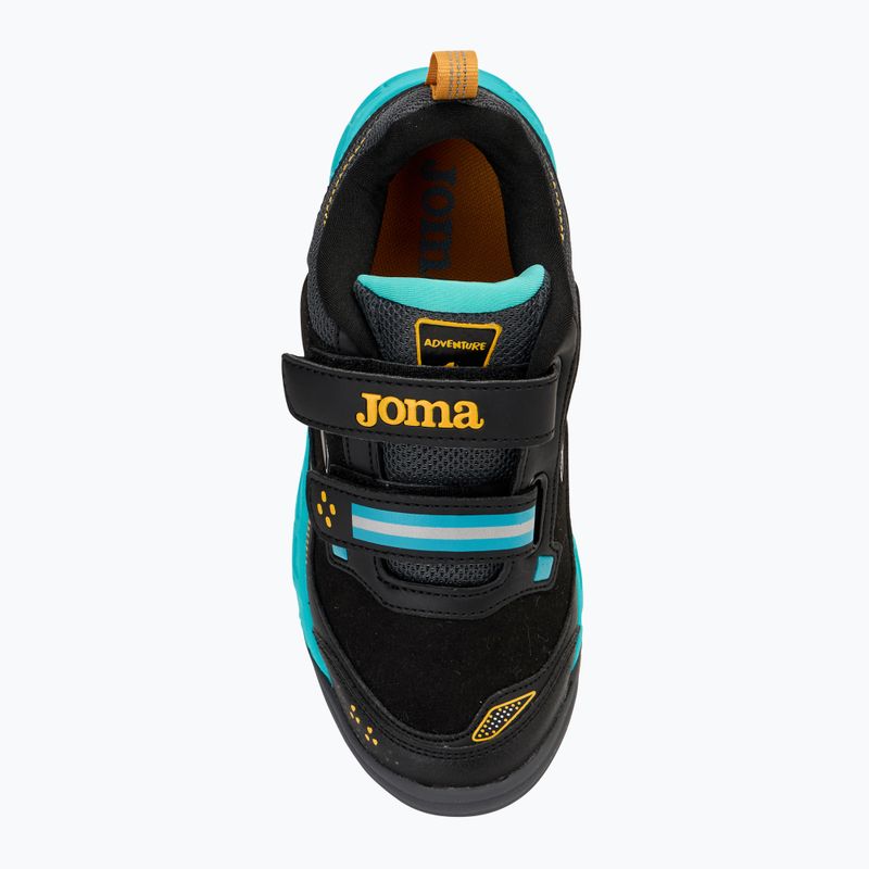 Детски обувки за бягане Joma Adventure black/turquoise 5