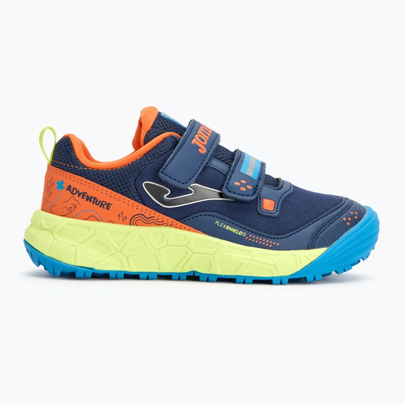 Детски обувки за бягане Joma Adventure navy/orange 2