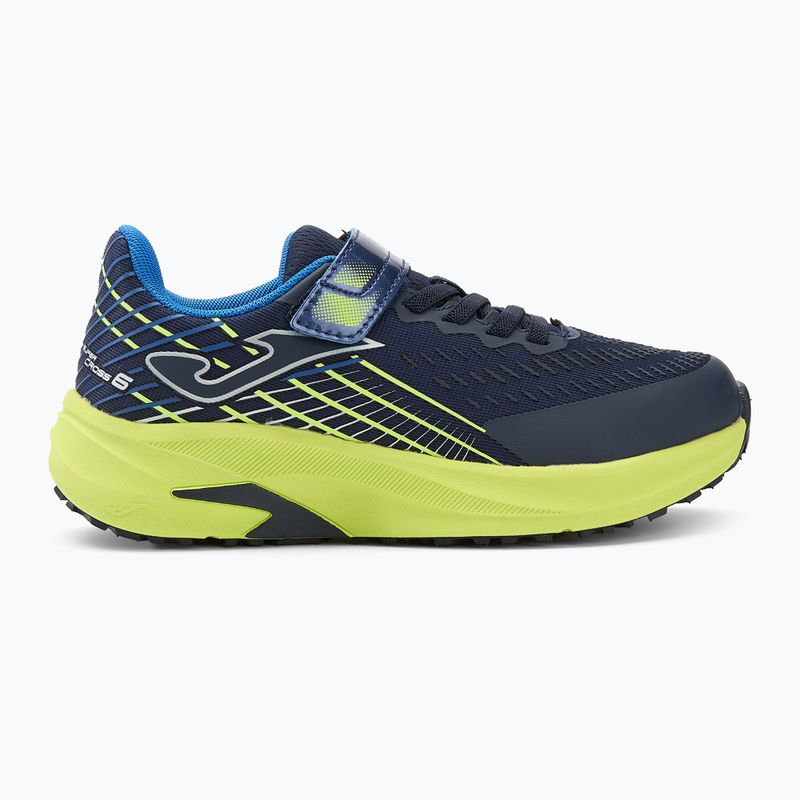 Детски обувки за бягане Joma Super Cross navy/yellow 2